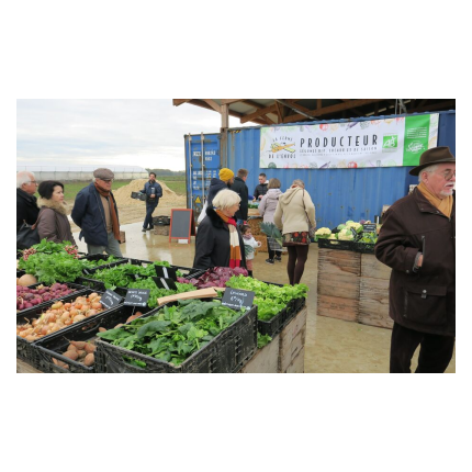 La ferme de l'Envol située sur l'ancienne base aérienne de Brétigny ouverte aux particuliers