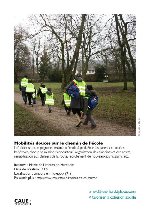 Mobilités douces sur le chemin de l'école