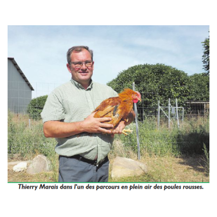 Des volailles labellisées à Vert-le-Grand !