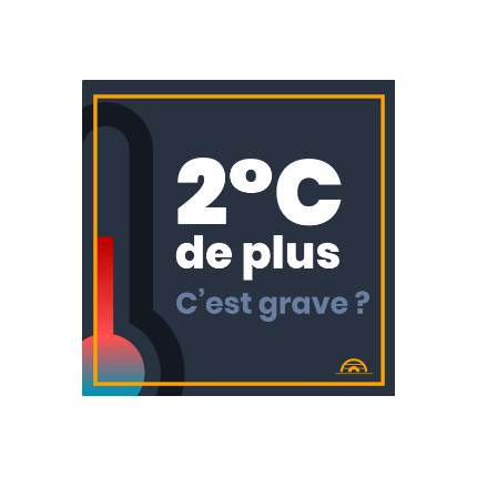 2°C de plus, c'est grave ? - Infographies de l'Iglou