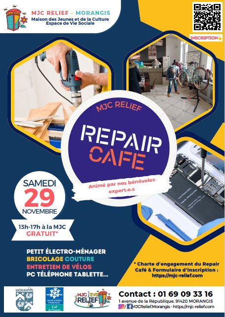 Repair Café : venez faire réparer vos objets du quotidien !