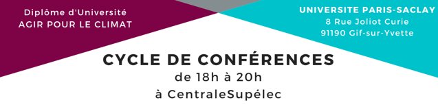 Cycles de conférences ALLCAN - les enjeux climatiques